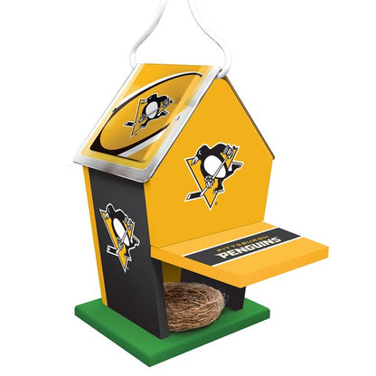 Pittsburgh Penguins Wooden Birdhouse by MasterPieces