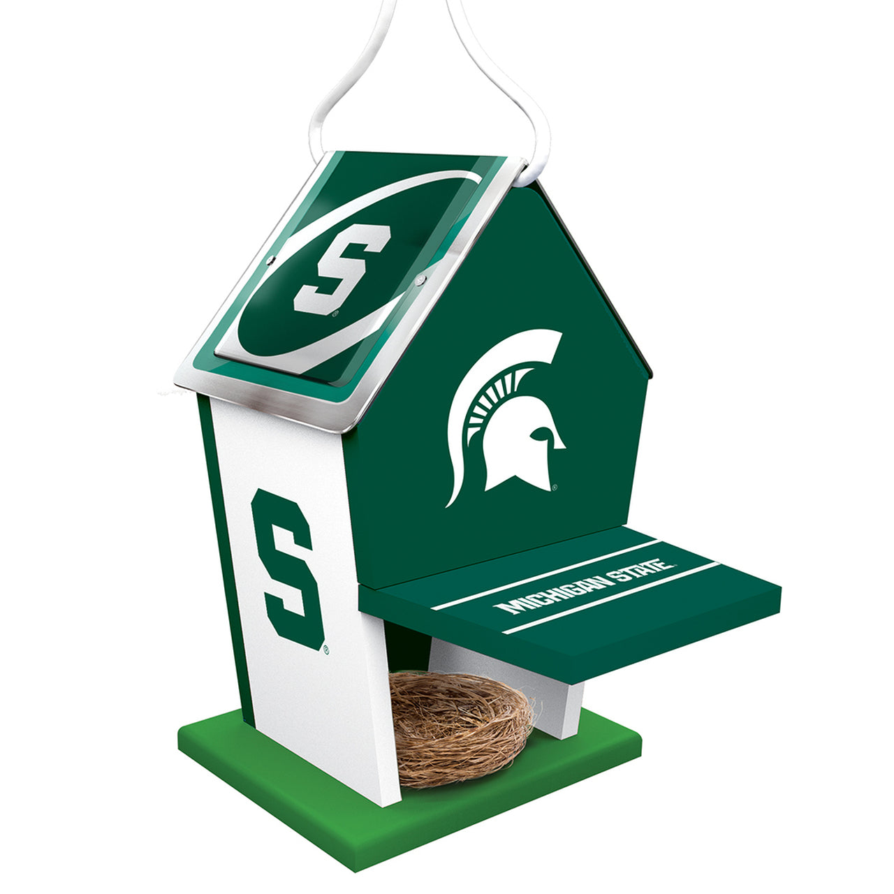 Michigan State Spartans Wooden Birdhouse by MasterPieces