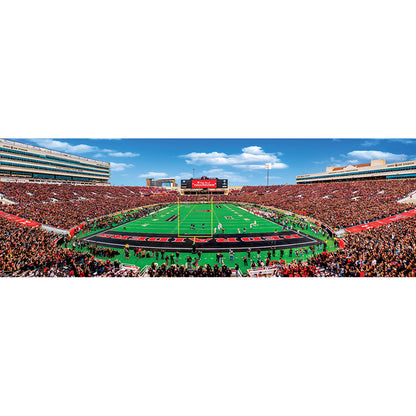 Texas Tech Red Raiders Jones AT&T Stadium 1000 Piece Panoramic Puzzle - End View by Masterpieces