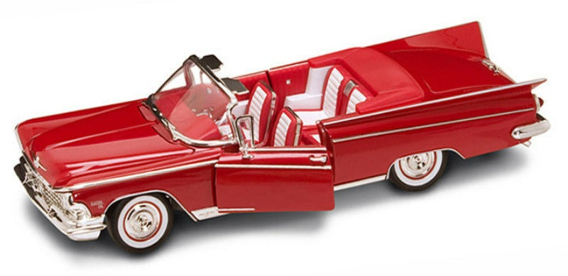 1959 Buick Electra 225 Convertible Red 1/18 Diecast Model Car by Road Signature