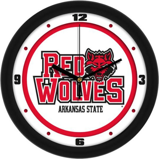 Arkansas State Red Wolves 11.5" Traditional Logo Wall Clock by Suntime