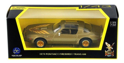 1979 Pontiac Firebird T/A Trans Am Gold 1/43 Diecast Model Car by Road Signature