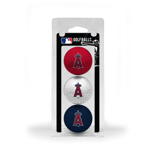 Los Angeles Angels Golf Balls 3 Pack by Team Golf