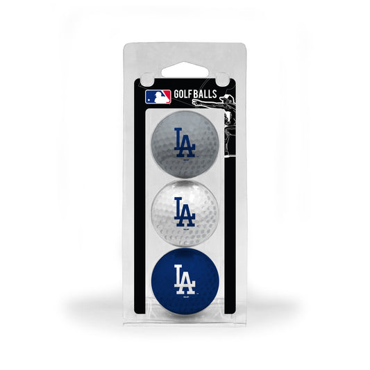 Los Angeles Dodgers Golf Balls 3 Pack by Team Golf