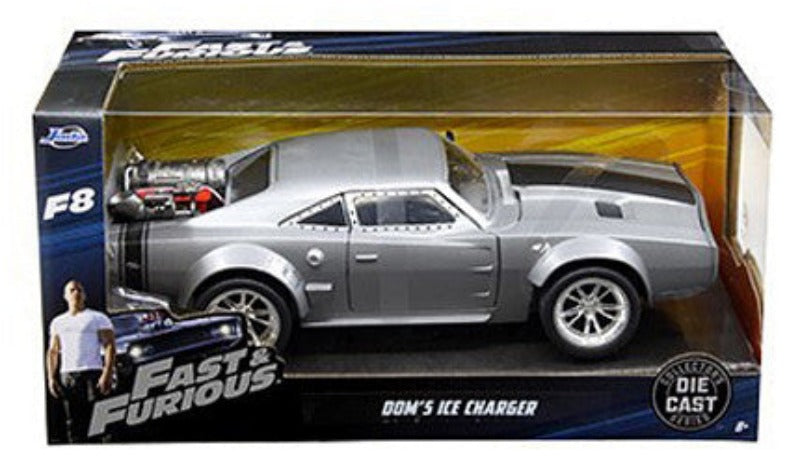 Dom's Ice Charger "Fast & Furious" F8 Movie 1/24 Diecast Model Car by Jada