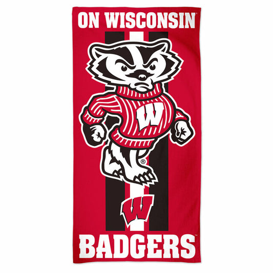 Wisconsin Badgers 30" x 60" Beach Towel by Wincraft