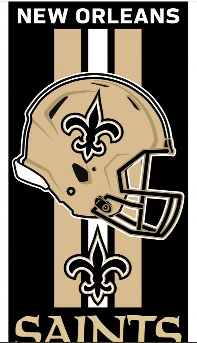 New Orleans Saints 30" x 60" Beach Towel by Wincraft