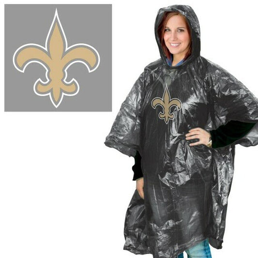 New Orleans Saints Rain Poncho by Wincraft