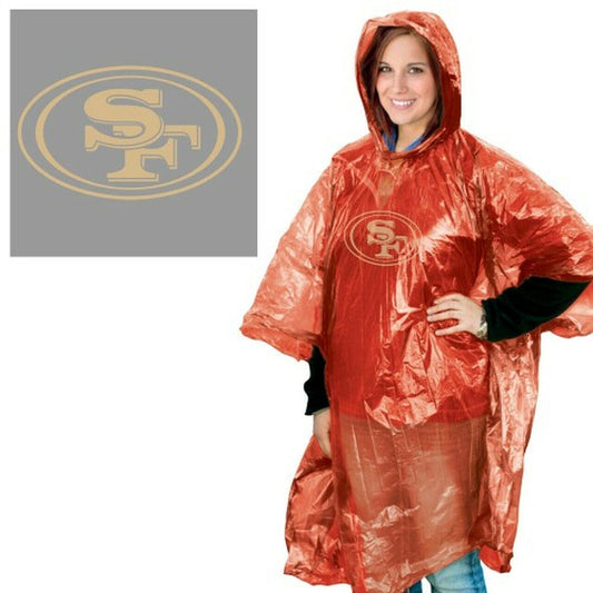 San Francisco 49ers Rain Poncho by Wincraft