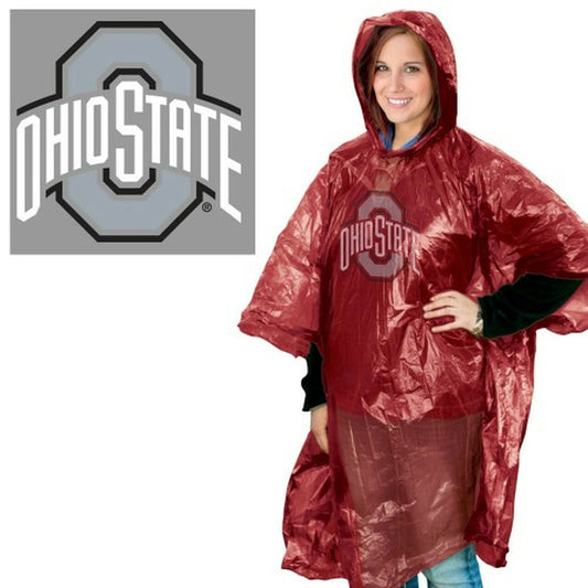 Ohio State Buckeyes Rain Poncho by Wincraft