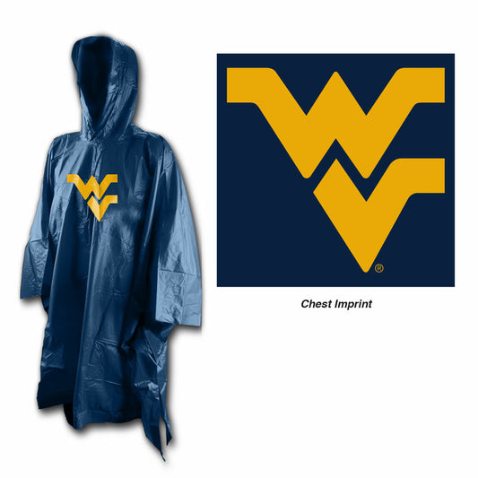 West Virginia Mountaineers Rain Poncho by Wincraft