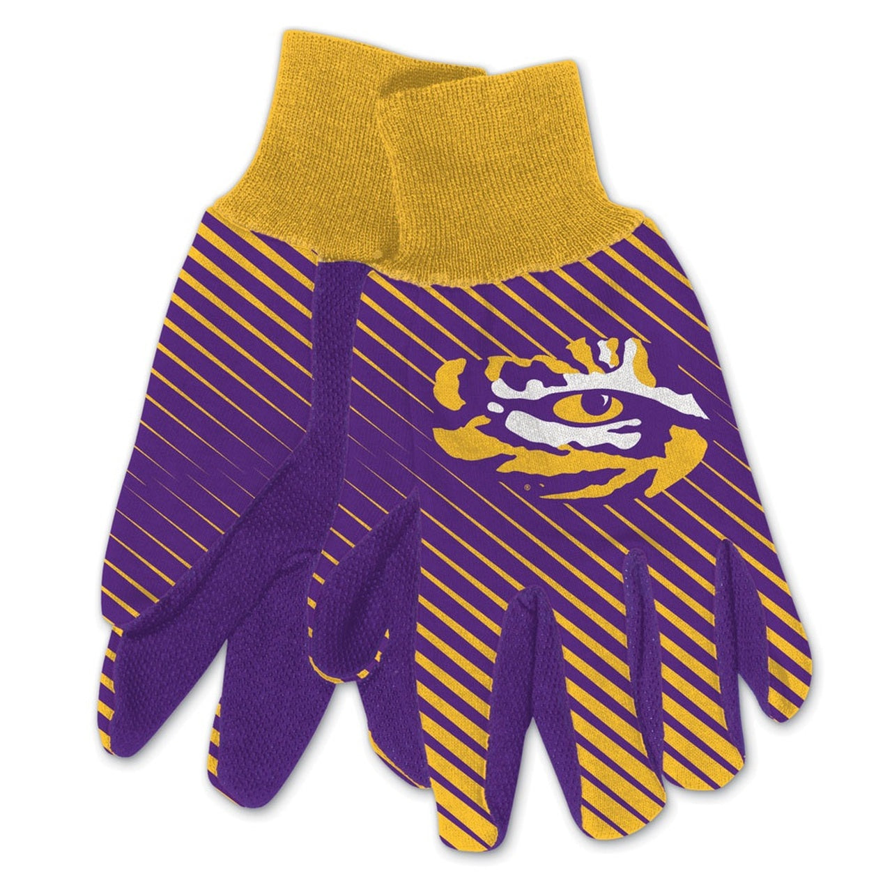 LSU Tigers Two Tone Adult Size Gloves by Wincraft