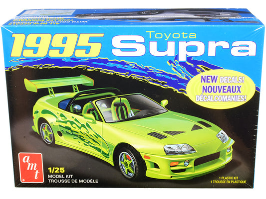 1995 Toyota Supra Convertible 1/25 Scale Model Kit Skill Level 2 by AMT