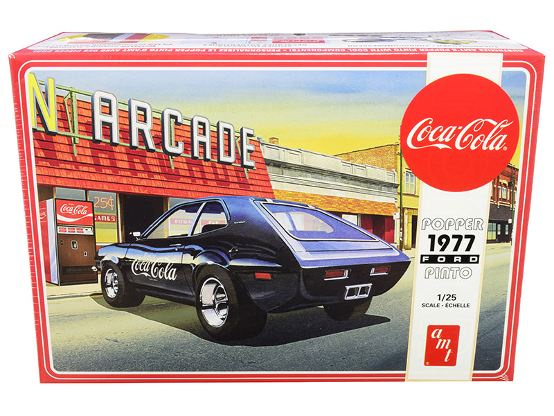 1977 Ford Pinto with "Coca-Cola" Machine 2 n 1 Kit 1/25 Scale Model- Skill Level 3