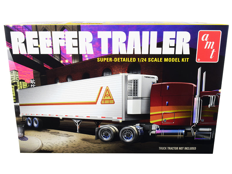 Reefer Semi Trailer 1/24 Scale Model Kit by AMT -Skill Level 3