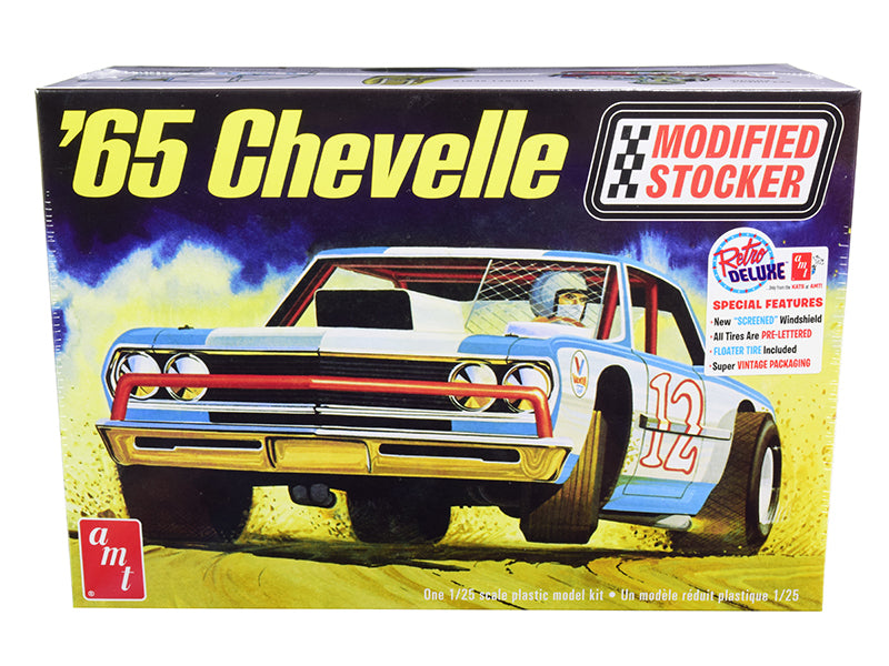 1965 Chevrolet Chevelle Modified Stocker 1/25 Scale Model Kit Skill Level 2 by AMT