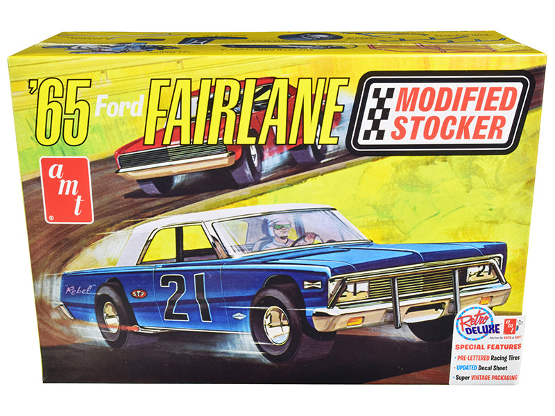 1965 Ford Fairlane Modified Stocker 1/25 Scale Model Kit by AMT - Skill Level 2
