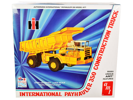 International Payhauler 350 Construction Dump Truck 1/25 Scale Model Kit Skill Level 3 by AMT