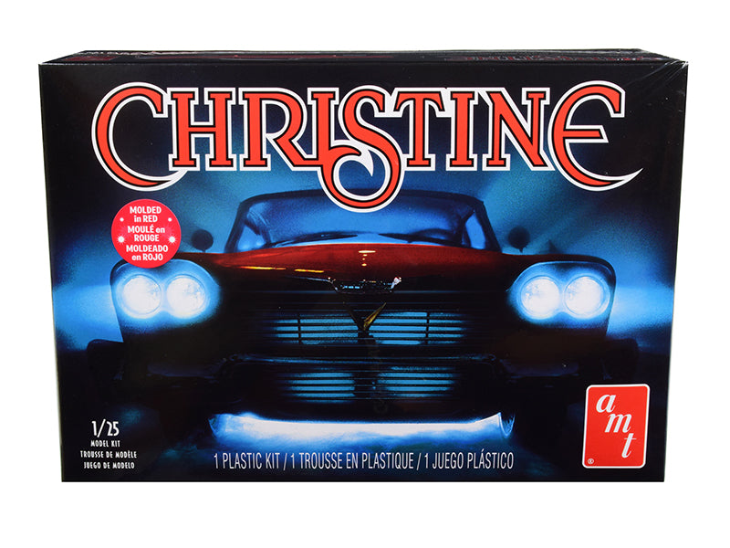1958 Plymouth Fury "Christine" (1983) Movie 1/25 Scale Skill 2 Model Kit by AMT