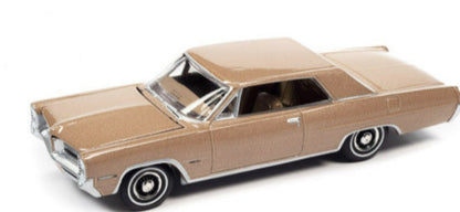 1964 Pontiac Grand Prix Royal Bobcat Saddle Bronze Metallic "Vintage Muscle" Limited Edition 1/64 Diecast Model Car by Auto World
