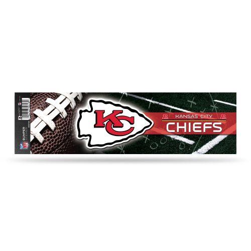 Kansas City Chiefs 3"  x 12" Bumper Sticker / Decal by Rico