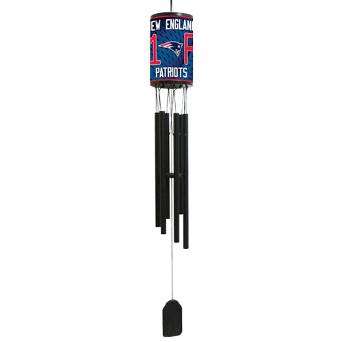 New England Patriots #1 Fan Wind Chime by GTEI