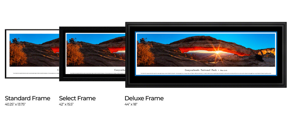 Canyonlands National Park Mesa Arch Scenic Landscape Panoramic Print by Blakeway Panoramas