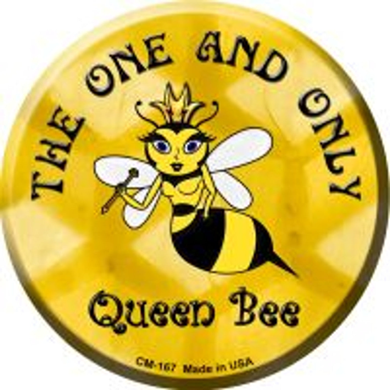 The One and Only Queen Bee Novelty Set of 4 Round Coasters Set - CC-167