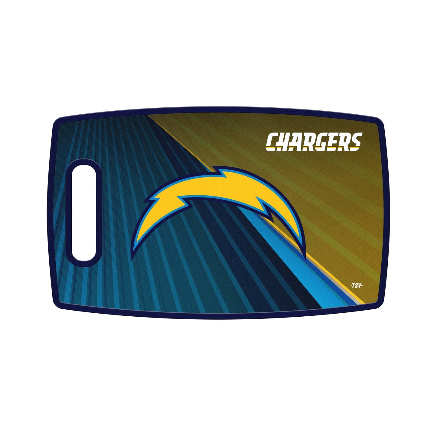 Los Angeles Chargers Large 9.5" x 14.5" Cutting Board by Sports Vault