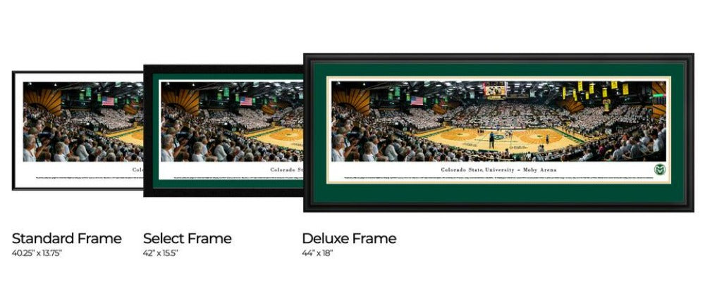 Colorado State Rams Volleyball Panoramic Picture - Moby Arena Fan Cave Decor by Blakeway Panoramas
