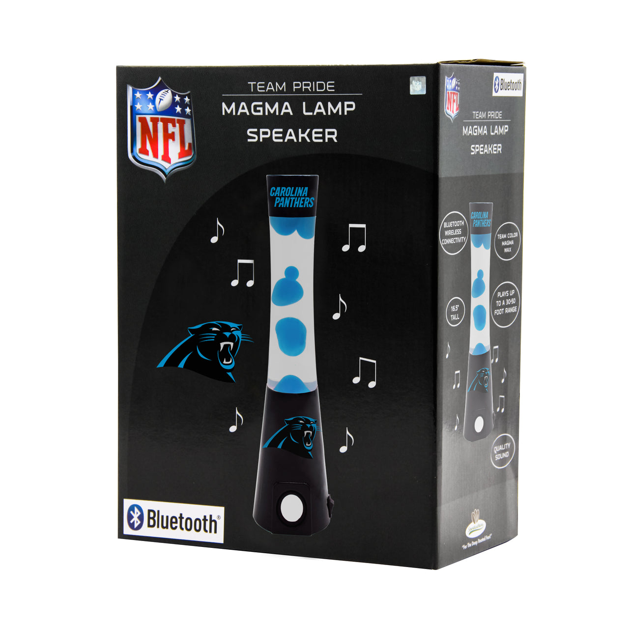 Carolina Panthers Magma Lamp - Bluetooth Speaker by Sporticulture