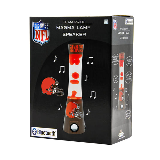 Cleveland Browns Magma Lamp - Bluetooth Speaker by Sporticulture