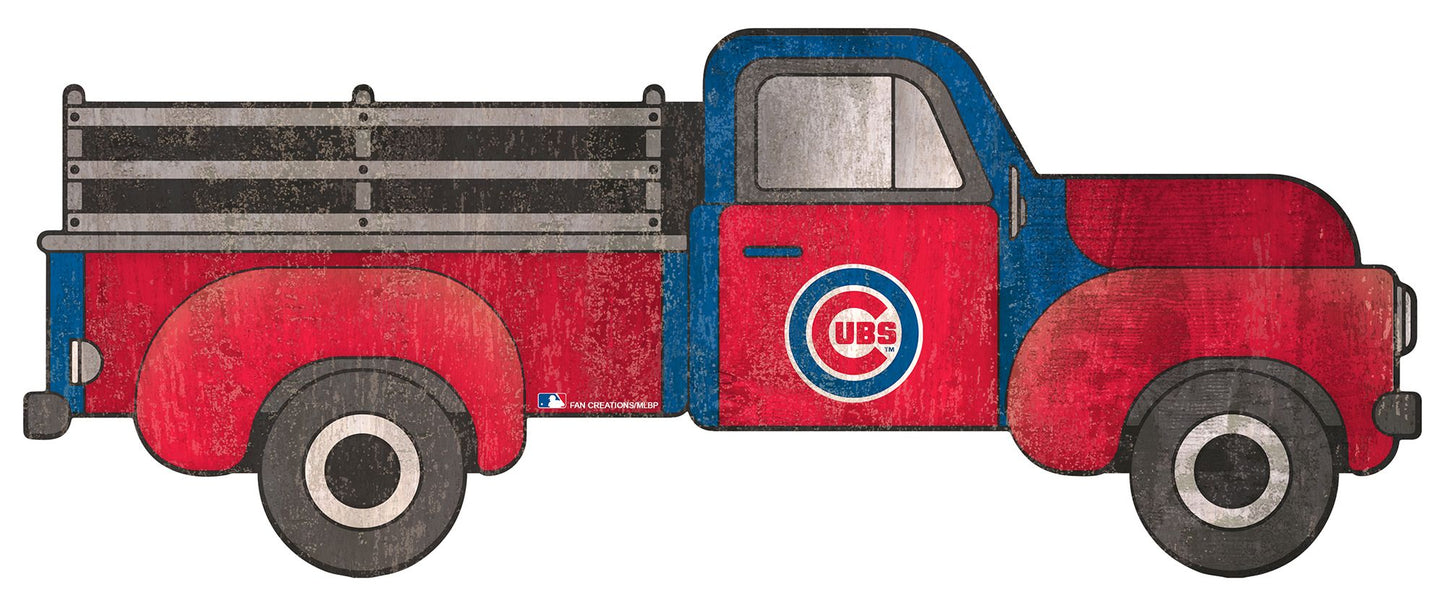 Chicago Cubs 15" Cutout Truck Sign by Fan Creations