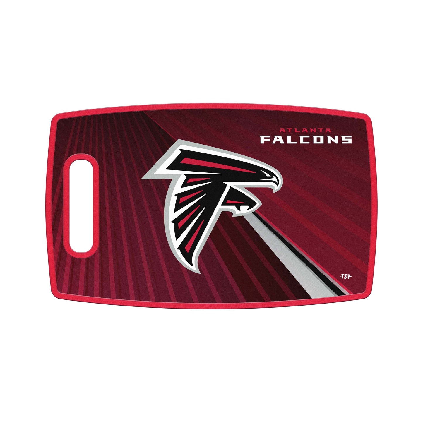 Atlanta Falcons Large 9.5" x 14.5" Cutting Board by Sports Vault