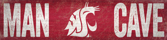 Washington State Cougars Man Cave Sign by Fan Creations