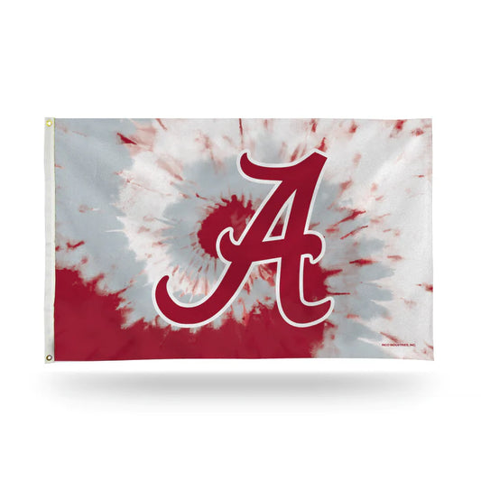 Alabama Crimson Tide Tie Die Design 3' x 5' Banner Flag by Rico Industries