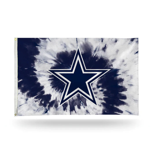 Dallas Cowboys Tie Die Design 3' x 5' Banner Flag by Rico Industries