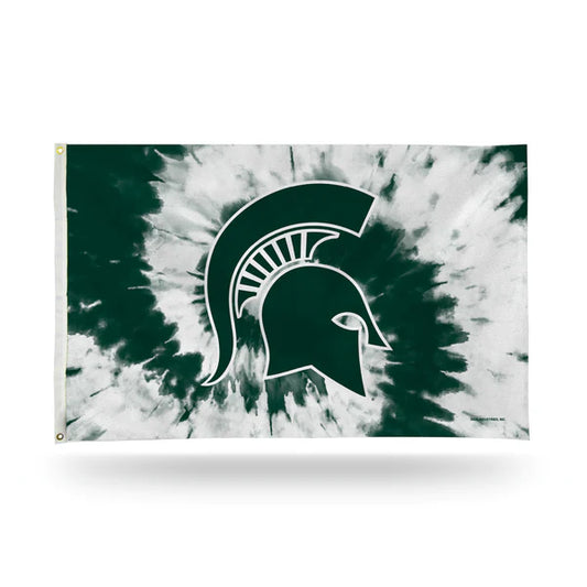 Michigan State Spartans Tie Die Design Banner Flag by Rico Industries