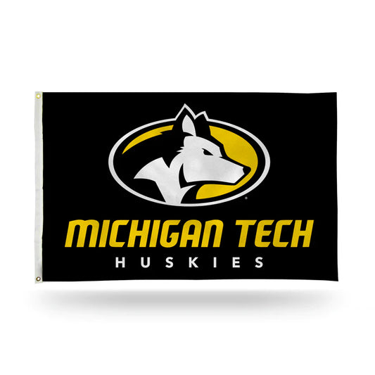 Michigan Tech Huskies Banner Flag by Rico Industries