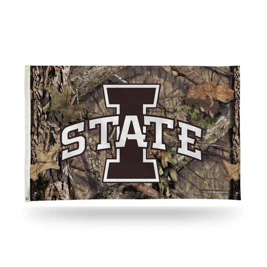 Iowa State Cyclones Mossy Oak Camo Break-Up Country 3' x 5' Banner Flag by Rico Industries