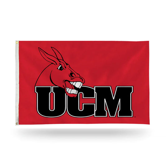 Central Missouri Mules 3' x 5' Banner Flag by Rico Industries