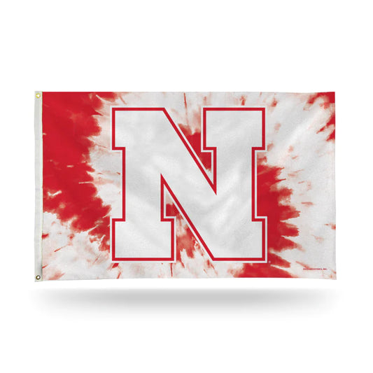 Nebraska Cornhuskers Tie Dye Design 3' x 5' Banner Flag by Rico Industries