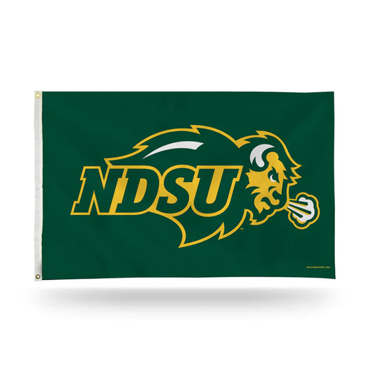North Dakota State Bison 3' x 5' Banner Flag by Rico Industries