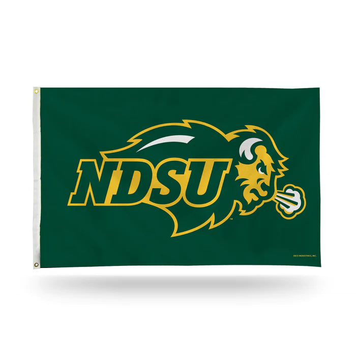 North Dakota State Bison 3' x 5' Banner Flag by Rico Industries