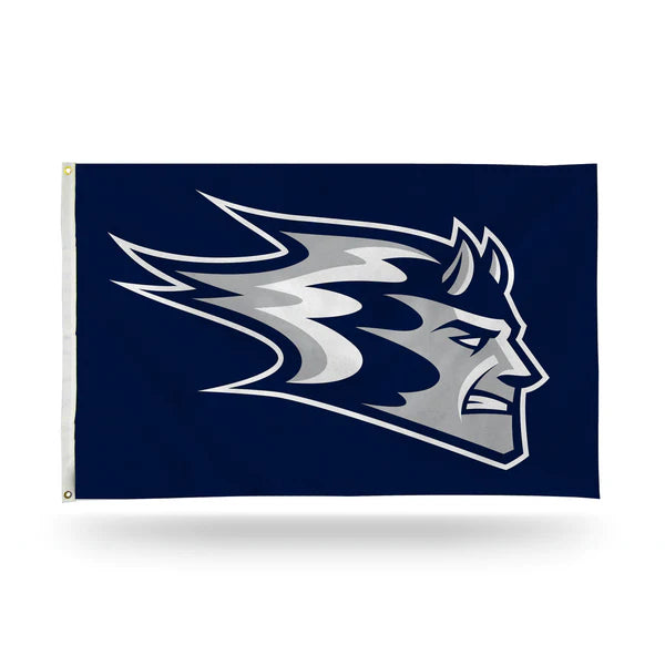 UW - Stout Blue Devils Banner Flag by Rico Industries