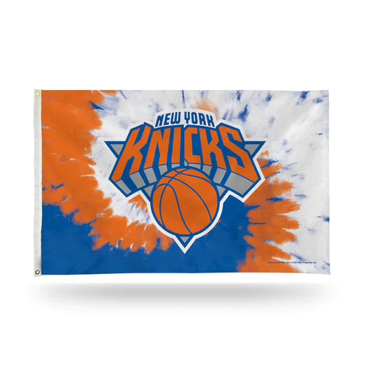 New York Knicks Tie Dye Design 3' x 5' Banner Flag by Rico Industries