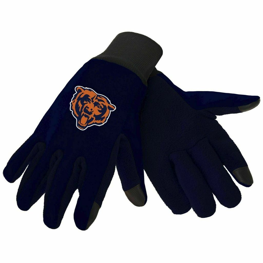 Chicago Bears Color Texting Gloves by FOCO