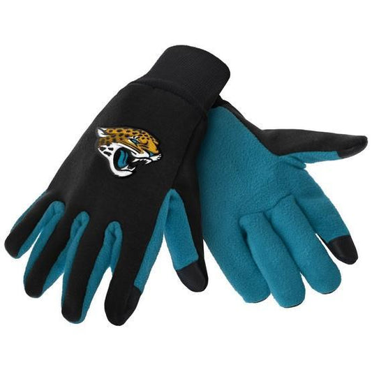 Jacksonville Jaguars Color Texting Gloves by FOCO