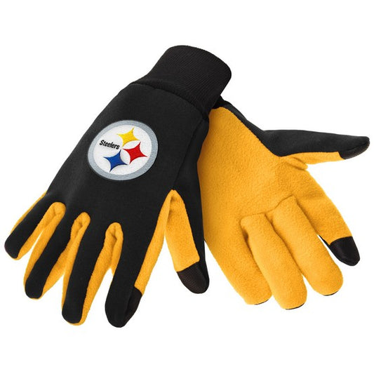 Pittsburgh Steelers Color Texting Gloves by FOCO