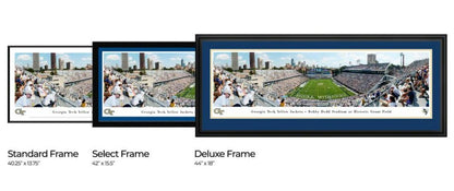 Georgia Tech Yellow Jackets Football Panoramic Poster - Bobby Dodd Stadium at Grant Field Picture by Blakeway Panoramas